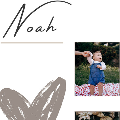 Baby First Year Poster - PrintlyNest